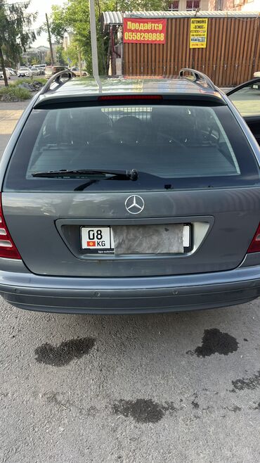 багаж фит: Крышка багажника Mercedes-Benz 2003 г., Б/у, цвет - Серый,Оригинал
