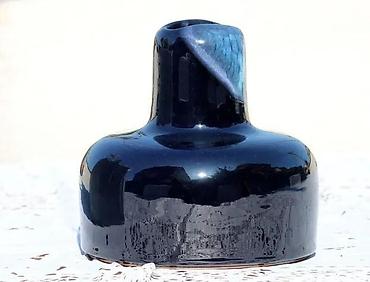 Ostali antikviteti: Art Deco vaza Fat Lavas Mid Century West Germany 1,6kg! — 3