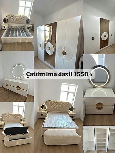 İkinəfərlik çarpayı, Dolab, Termo, 2 tumba, İşlənmiş