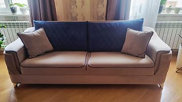 Divanlar: İki nəfərlik komfortlu divan - Stil: Müasir dizayn, yan hissələrdə — 2