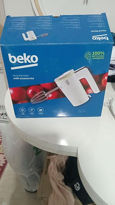 Beko əl mikseri – aksesuarlarla çoxfunksiyalı model Xüsusiyyətlər: - lalafo.az -da Beko əl mikseri – aksesuarlarla çoxfunksiyalı model Xüsusiyyətlər: -