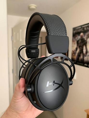 logitech superlight 2: Проводные гарнитуры, HyperX, Новый, цвет - Черный — 1