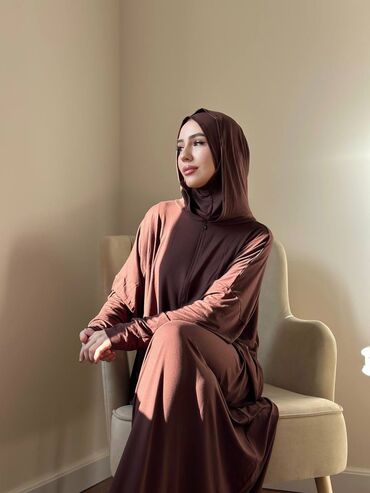 Повседневные платья: Повседневное платье, Длинная модель, Оверсайз, Стандарт — 19