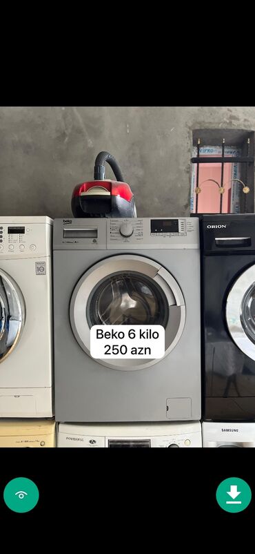 Paltaryuyan maşınlar: Paltaryuyan maşın 6 kq, İşlənmiş, Avtomat, Kredit yoxdur, Ünvandan götürmə -da lalafo.az — 7 Paltaryuyan maşınlar: Paltaryuyan maşın 6 kq, İşlənmiş, Avtomat, Kredit yoxdur, Ünvandan götürmə — 7