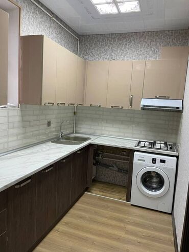 Uzunmüddətli kirayə mənzillər: Yeni temirden cixib Kira verilmeyib eve esyalar qoyulacaqdir tam — 17