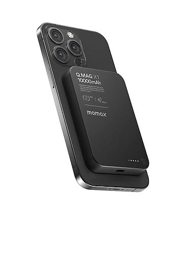 Внешние аккумуляторы: Подарок картхолдер Power bank Momax 10000mAh с MagSafe и быстрой — 5