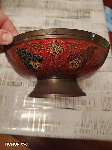 iran məhsulları: Məhsul: əl işi dekorativ qab Xüsusiyyətlər: - Material: metal gövdə — 3