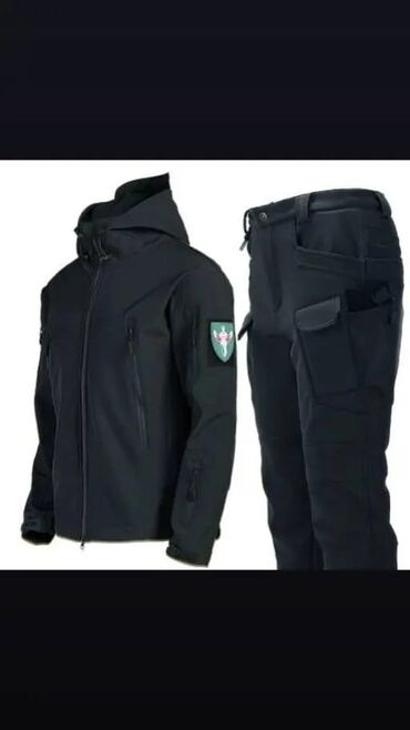 İdman dəstləri: Taktiki geyim dəsti – Softshell kurtka və şalvar - Material: küləyə — 3