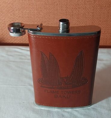 Digər içki üçün qablar: İçki qabı satılır. Alov qüllələri şəkili olan nerjaveykadan (nerjdən) — 6