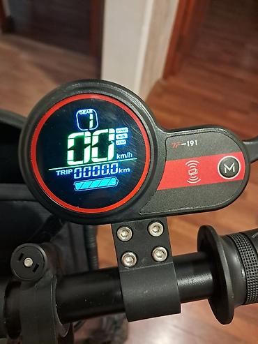 marka: Real alıcıya endirim var. Elektrik skuter – Toba markalı, oturacaqlı — 2