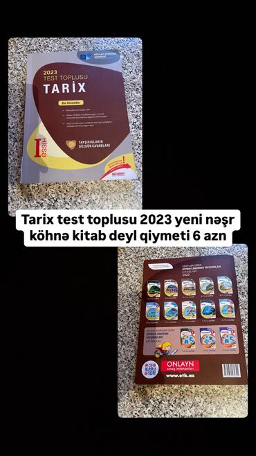 azerbaycan tarixi test toplusu pdf 2023: Azərbaycan Tarixi 11-ci sinif, 2023 il, Ödənişli çatdırılma