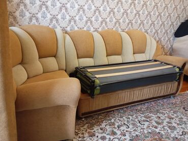Künc divan, İşlənmiş, Açılan, Bazasız, Parça, Çatdırılma yoxdur