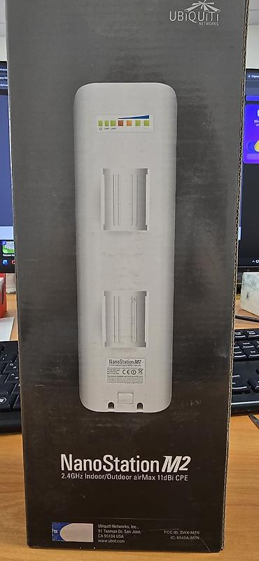 Техника и электроника: Ubiquiti NanoStation M2 (NSM2) Компактная точка доступа/CPE для — 4