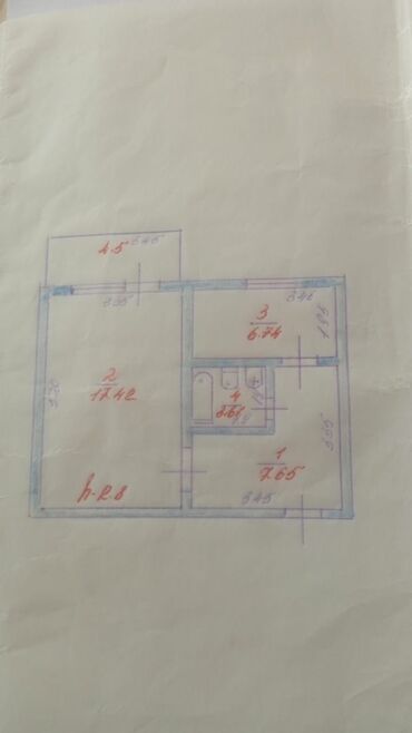 1 комнатная квартира политех: 1 комната, 36 м², 105 серия, 5 этаж, Косметический ремонт