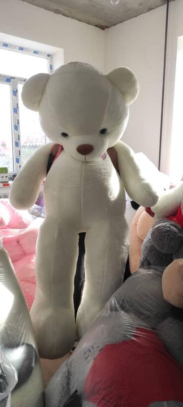 Игрушки: Мишки размер от 100 см да 200 см Большие качественные мишки по at lalafo.kg — 11 Игрушки: Мишки размер от 100 см да 200 см Большие качественные мишки по — 11