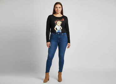 betty boop t shirty: Bluzka damska, rozmiar XL
