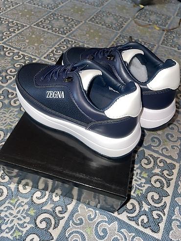 Ботинки: Детские Кроссовки ZEGNA, темно-синие 27р 28р 30 р 800 сом 60% скидка — 4