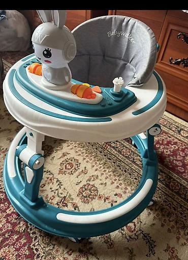 Детские ходунки Babywalker - Круглая устойчивая база с защитным