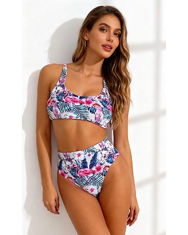 Раздельные купальники: Раздельный купальник, Халтер-лиф, XS, S, M — 16