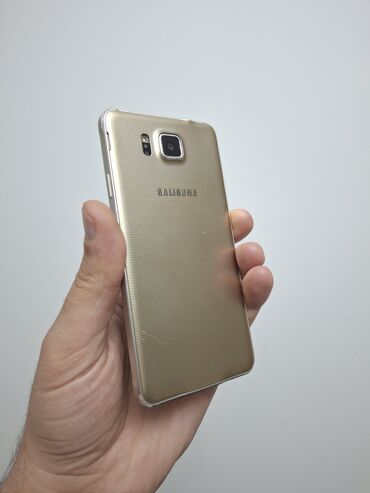 Samsung: Samsung Galaxy Alpha, 32 GB, rəng - Qızılı, Barmaq izi — 9