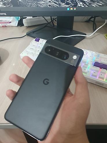 honor 50 pro: Google Pixel 8 Pro, Б/у, 128 ГБ, цвет - Черный, eSIM — 1