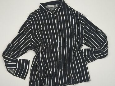 czarne koronkowe bluzki z długim rękawem: Koszula Damska, 2XL, stan - Dobry