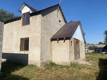 домик мобильный: Продаётся двухэтажный дом в селе Совхоз Фрунзе ниже авторынка участок — 1