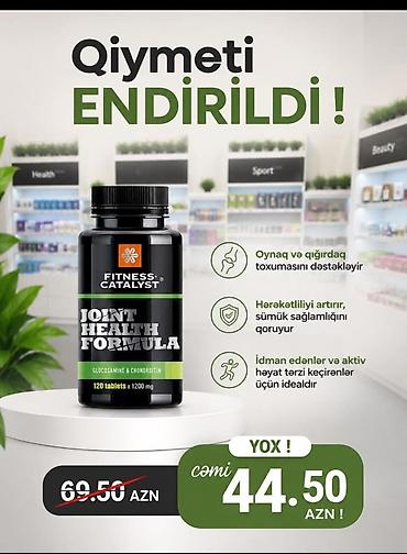 boy artimi ucun derman: Fitness Catalyst – Joint Health Formula - Tərkib: Qlükozamin və — 2