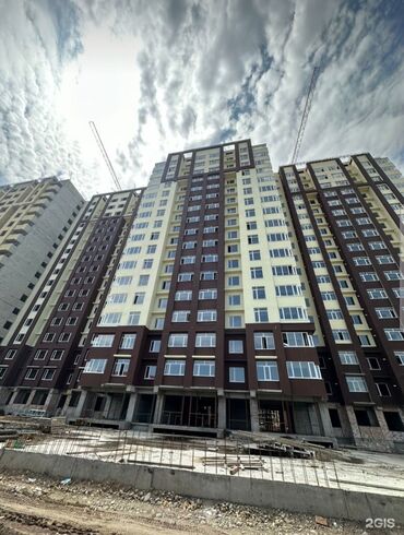 квартиры в рассрочку без первоначального взноса бишкек: 2 комнаты, 76 м², Элитка, 11 этаж, ПСО (под самоотделку)
