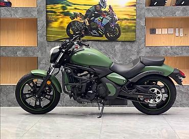 Мотоциклы: Чоппер Kawasaki, 650 куб. см, Бензин, Взрослый, Б/у — 9