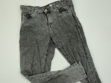 spodnie dresowe 100 bawełna damskie: Jeans, SinSay, M (EU 38), condition - Good