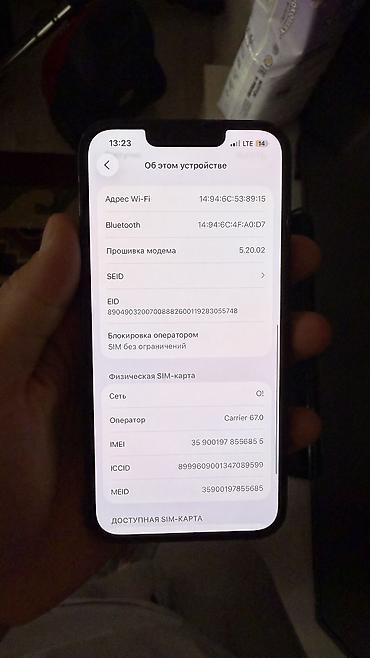 Apple iPhone: IPhone 13, 128 ГБ, 83 % — 10