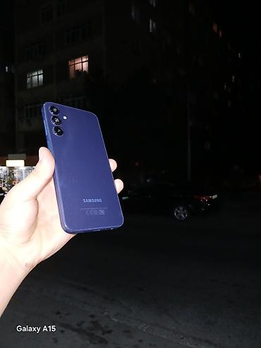 Samsung Galaxy A15, rəng - Mavi, Barmaq izi