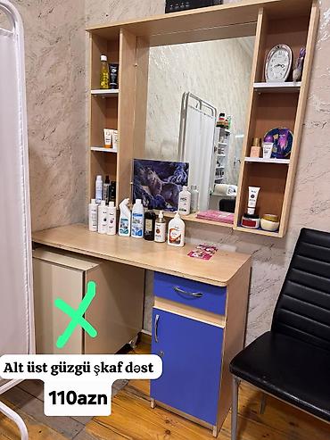 tibbi mehsullar: Güzgülü şkaf dəsti - “Alt üst güzgü şkaf dəst – 110 azn” — 1