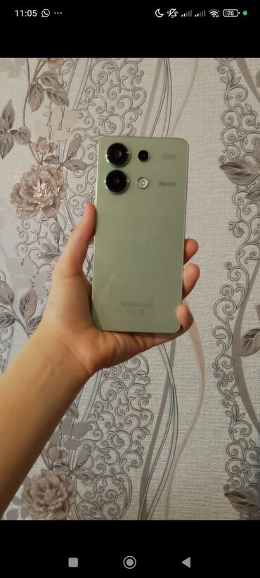 телефон fly кнопочный ts112: Redmi Note 13, 256 GB, rəng - Yaşıl, Sensor