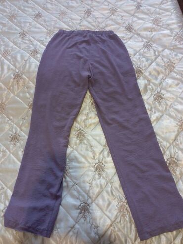 кожаные брюки: Şalvarlar L (EU 40), rəng - Bənövşəyi