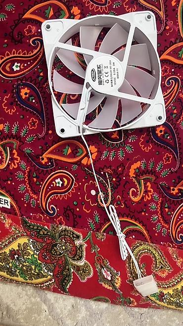 cooling fan: Белый корпусный вентилятор для компьютера Deepcool, модель RF120 FS — 2
