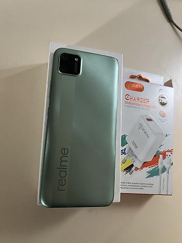Мобильные телефоны и аксессуары: Realme C11 (2021), 32 ГБ, цвет - Зеленый, Сенсорный — 6