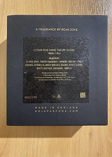 roja parfüm: Roja Parfums Elysium 100 ml İngiltərə istehsalı - Premium sinif kişi — 9