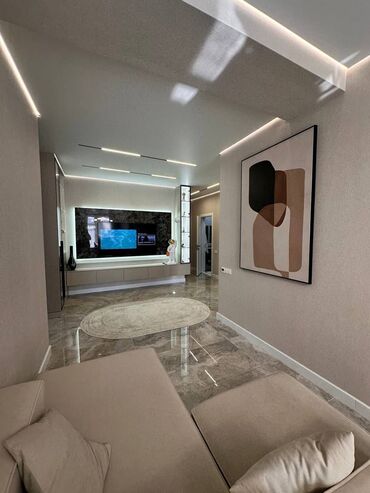 квартира бишкек собственник: 3 комнаты, 80 м², Элитка, 2 этаж, Дизайнерский ремонт