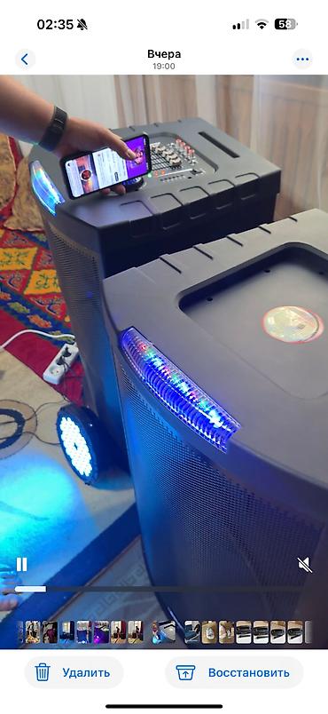 Динамики и колонки: Продаю новый в коробке со встроенным усилителем и микрофоном работает — 6