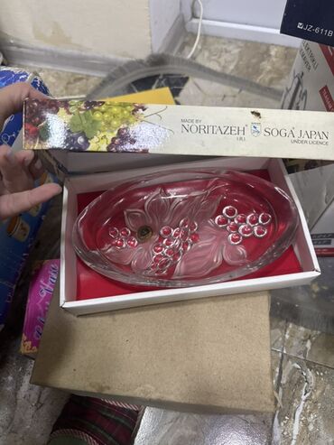 Digər dəstlər və servizlər: Məişət və servis üçün dekorativ və mətbəx dəsti - Qırmızı bəzəkli — 3