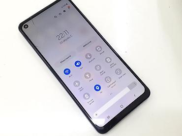 iphone 16 2el: Samsung Galaxy A21S, 32 GB, rəng - Göy, Zəmanət, Düyməli, Sensor — 7