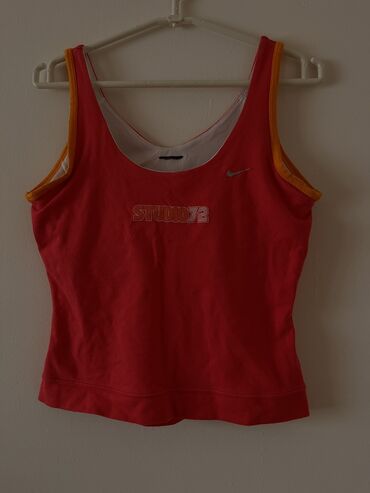 new yorker crop top majice: Nike, M (EU 38), Single-colored, color - Pink