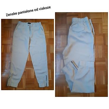 lanene pantalone zenske: Nove woman, zenske pantalone od viskoze. Sportske sa strane imaju — 1