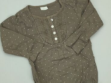 spodnie cargo brązowe: Body, H&M, 9-12 months, 
condition - Very good