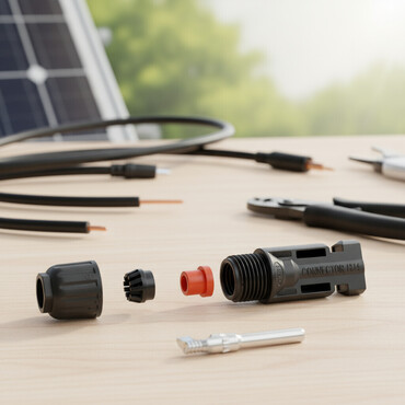 Elektro materijal: Konektori MC4 za Solarne Panele - T i Y modeli (PAR) - Novo ⚡🔌 — 1