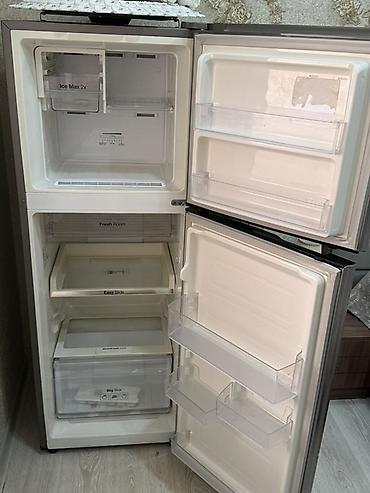 comp: Samsung iki qapılı soyuducu, üstdə dondurucu, inox rəng — 2