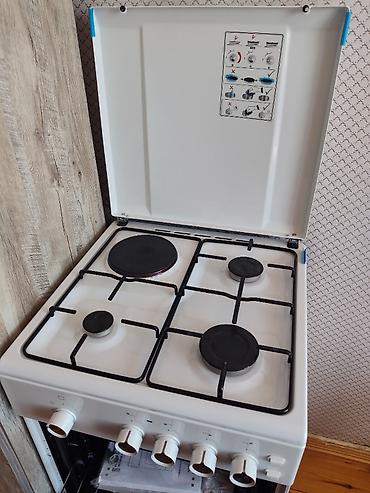 simfer духовка: Газовая плита Отдельностоящая, 4 конфорки, Новый — 3