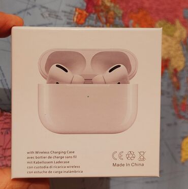 narda 1 saatliq internet paketleri: AirPods PRO. ✅Yüksek ses keyfiyyeti ✅Rəng: ağ, ✅Bluetooth: 5.0